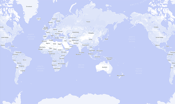 blurred map background